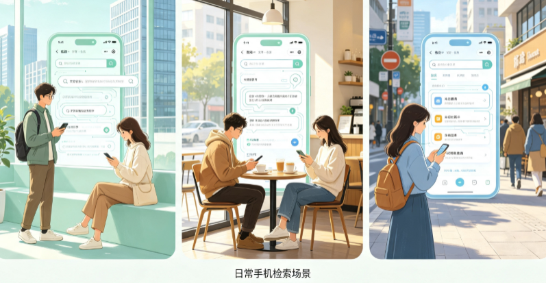 新青区普通人日常手机使用场景拆解：GEO 与 AI 优化如何改变信息检索体验